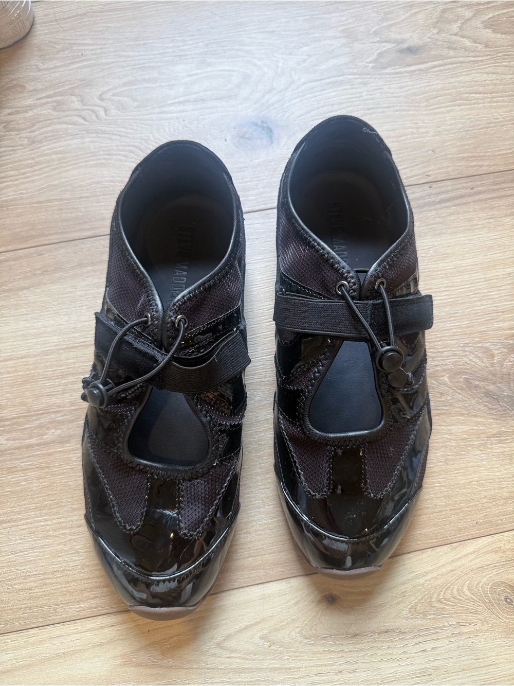 Black Mary Jane Steve Madden Sneakers